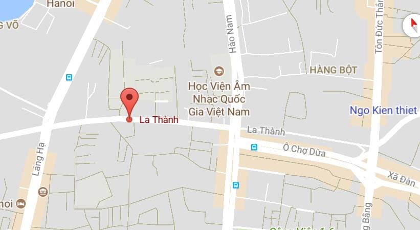 Đường La Thành, thuộc quận Đống Đa và quận Ba Đình, Hà Nội